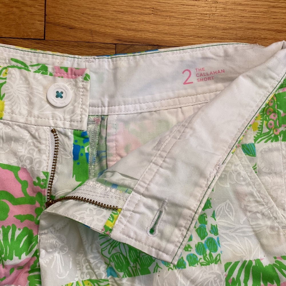 Lilly Pulitzer Callahan Short, Patchwork Multicol… - image 4